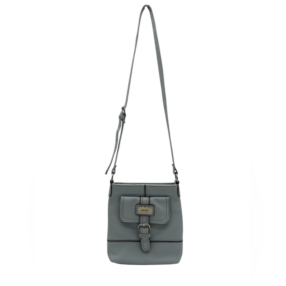 Baby‎ Blue Gray Crossbody Bag